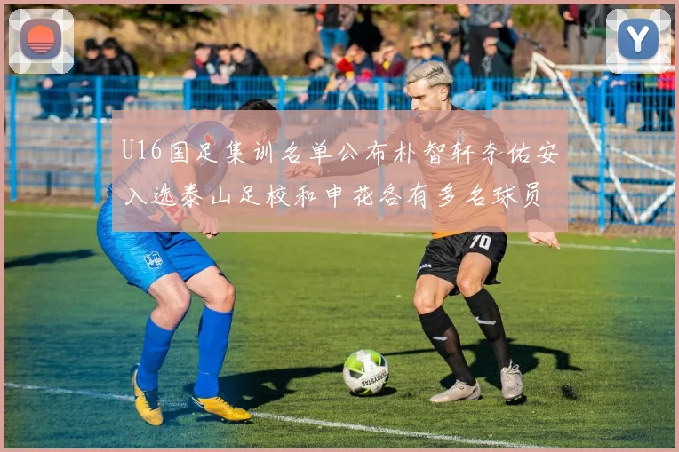 U16国足集训名单公布朴智轩李佑安入选泰山足校和申花各有多名球员参与
